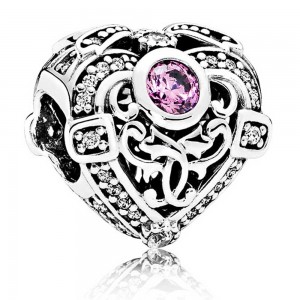 Pandora Bracelet Opulent Heart Love Complete CZ Silver Jewelry