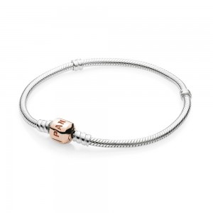 Pandora Bracelet Sweetheart Love Complete Rose Gold Jewelry