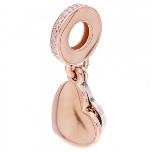 Pandora Charm Beloved Mother Dropper Family Rose Gold Jewelry