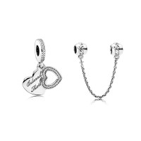 Pandora Charm Beloved Mother Family CZ Silver Jewelry Pandora Charm Beloved Mother Family CZ Silver Jewelry