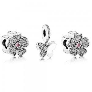 Pandora Charm Butterfly Blossom Butterfly Jewelry