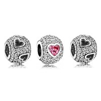 Pandora Charm Captivated By Love Cubic Zirconia Jewelry Pandora Charm Captivated By Love Cubic Zirconia Jewelry