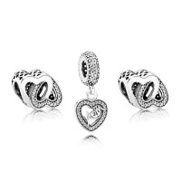 Pandora Charm Entwined Love CZ Jewelry Pandora Charm Entwined Love CZ Jewelry