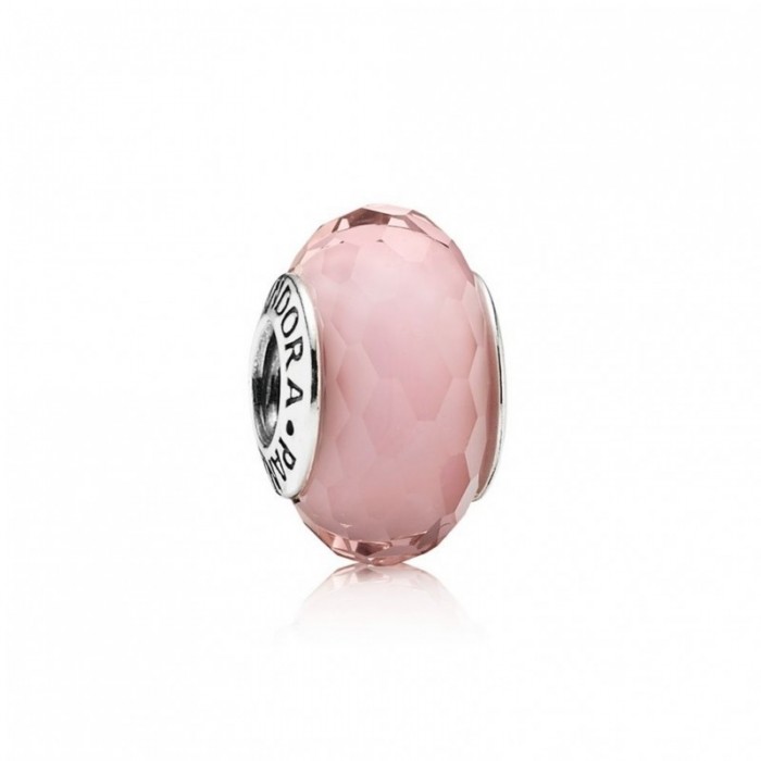 Pandora Charm Fascinating Pink Murano Glass Jewelry