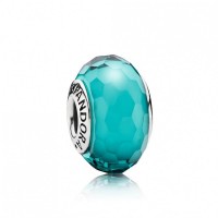 Pandora Charm Fascinating Teal Murano Glass Jewelry Pandora Charm Fascinating Teal Murano Glass Jewelry