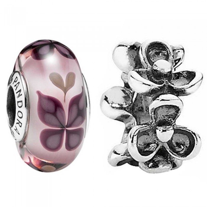 Pandora Charm Floral Butterfly Butterfly Jewelry