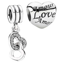 Pandora Charm Hearts Love CZ Jewelry Pandora Charm Hearts Love CZ Jewelry