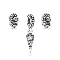 Pandora Charm Ice Cream Food Pave CZ Sterling Silver Jewelry Pandora Charm Ice Cream Food Pave CZ Sterling Silver Jewelry