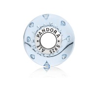 Pandora Charm Ice Drops Murano Glass Blue CZ Jewelry Pandora Charm Ice Drops Murano Glass Blue CZ Jewelry