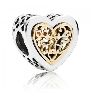 Pandora Charm Locked Hearts Love Jewelry
