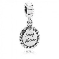 Pandora Charm Loving Mother Family Pave CZ Jewelry Pandora Charm Loving Mother Family Pave CZ Jewelry