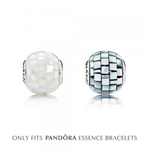 Pandora Charm Mosaic Pave CZ Mother Of Pearl Jewelry