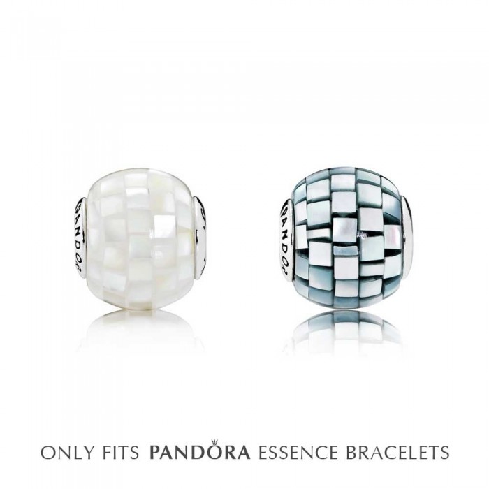 Pandora Charm Mosaic Pave CZ Mother Of Pearl Jewelry
