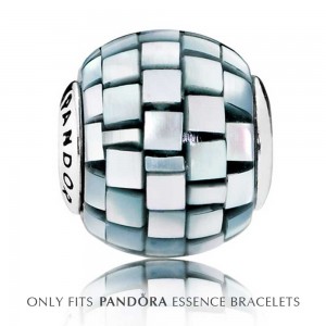 Pandora Charm Mosaic Pave CZ Mother Of Pearl Jewelry