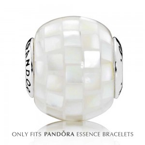 Pandora Charm Mosaic Pave CZ Mother Of Pearl Jewelry