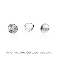 Pandora Charm Petite Memories April Rock Crystal Birthstone Locket Jewelry Pandora Charm Petite Memories April Rock Crystal Birthstone Locket Jewelry