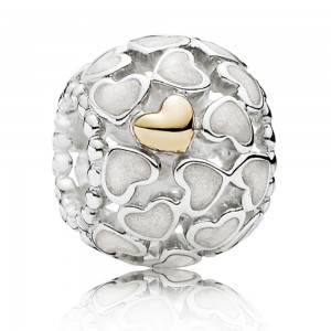 Pandora Charm Silver Subtle Love Jewelry