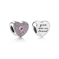Pandora Charm So Loved Pave CZ Jewelry Pandora Charm So Loved Pave CZ Jewelry