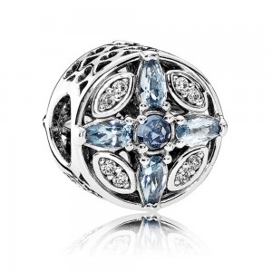 Pandora Charm Winter Moments Love Cubic Zirconia Silver Jewelry