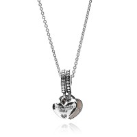 Pandora Necklace Mother And Daughter Hearts Family Jewelry Pandora Necklace Mother And Daughter Hearts Family Jewelry