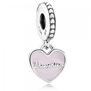 Pandora Necklace Mother And Daughter Hearts Family Jewelry
