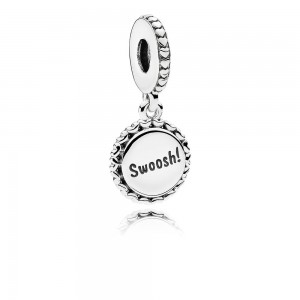 Pandora Necklace Basketball Dangle Mixed Enamel Jewelry