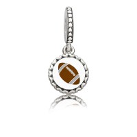 Pandora Necklace Football Dangle Mixed Enamel Jewelry Pandora Necklace Football Dangle Mixed Enamel Jewelry
