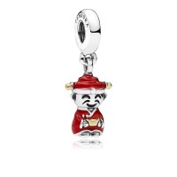 Pandora Necklace Fortune Luck Dangle Red Black Enamel Jewelry Pandora Necklace Fortune Luck Dangle Red Black Enamel Jewelry