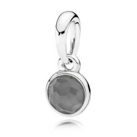 Pandora Necklace June Droplet Moonstone Birthstone Pendant Jewelry Pandora Necklace June Droplet Moonstone Birthstone Pendant Jewelry