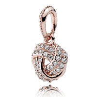Pandora Necklace Love Knot Pendant Rose Gold Jewelry Pandora Necklace Love Knot Pendant Rose Gold Jewelry