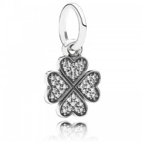 Pandora Necklace Lucky Clover Pendant Jewelry Pandora Necklace Lucky Clover Pendant Jewelry