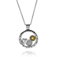 Pandora Necklace November Petite Memories Birthstone Locket Jewelry Pandora Necklace November Petite Memories Birthstone Locket Jewelry