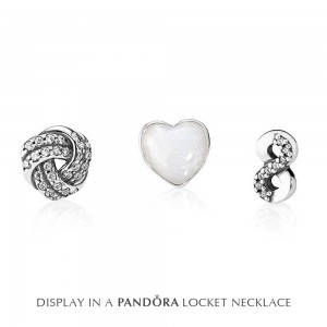 Pandora Necklace Petite Memories Floating Heart Finite Love Locket Jewelry