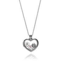 Pandora Necklace Petite Memories Floating Heart Loving Love Locket Jewelry Pandora Necklace Petite Memories Floating Heart Loving Love Locket Jewelry