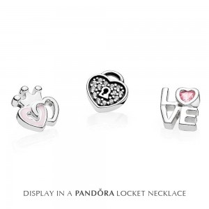 Pandora Necklace Petite Memories Floating Heart Loving Love Locket Jewelry