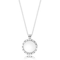 Pandora Necklace Petite Memories Floating Locket G47899 Jewelry Pandora Necklace Petite Memories Floating Locket G47899 Jewelry