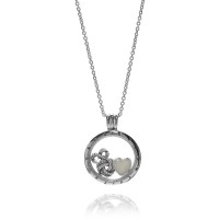Pandora Necklace Petite Memories Medium Finite Love Locket Jewelry Pandora Necklace Petite Memories Medium Finite Love Locket Jewelry