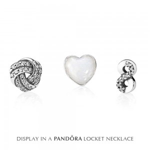 Pandora Necklace Petite Memories Medium Finite Love Locket Jewelry