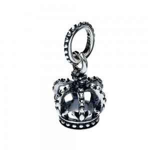 Pandora Necklace Silver Crown Dropper Fairytale Pendant Jewelry