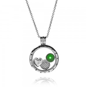 Pandora Necklace Silver May Petite Memories Fashion Locket Jewelry