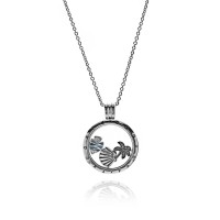 Pandora Necklace Tropical Paradise Summer Locket Jewelry Pandora Necklace Tropical Paradise Summer Locket Jewelry