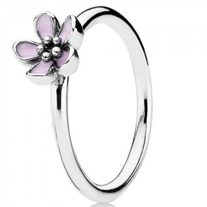Pandora Ring Cherry Blossom Flower Jewelry