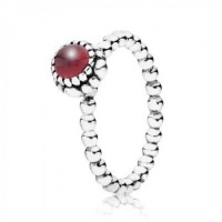 Pandora Ring January Garnet Birthstone Silver Jewelry Pandora Ring January Garnet Birthstone Silver Jewelry
