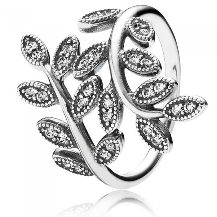 Pandora Ring Leaf Wrap Nature Jewelry