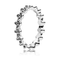 Pandora Ring Narrow Flower Band Jewelry Pandora Ring Narrow Flower Band Jewelry