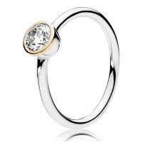 Pandora Ring Petite Circle Gold Jewelry Pandora Ring Petite Circle Gold Jewelry