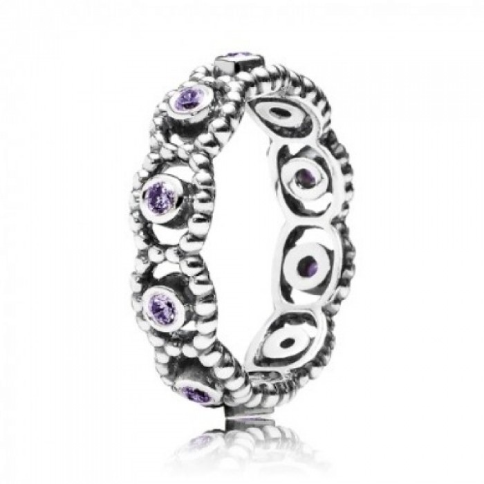 Pandora Ring Purple Romance Jewelry