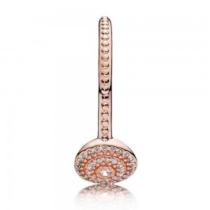 Pandora Ring Radiant Elegance Rose Gold Jewelry