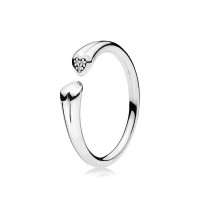 Pandora Ring Two Hearts Pave CZ 196572cz Jewelry Pandora Ring Two Hearts Pave CZ 196572cz Jewelry