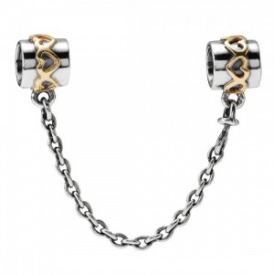 Pandora Safety Chains Gold Love Gold Jewelry